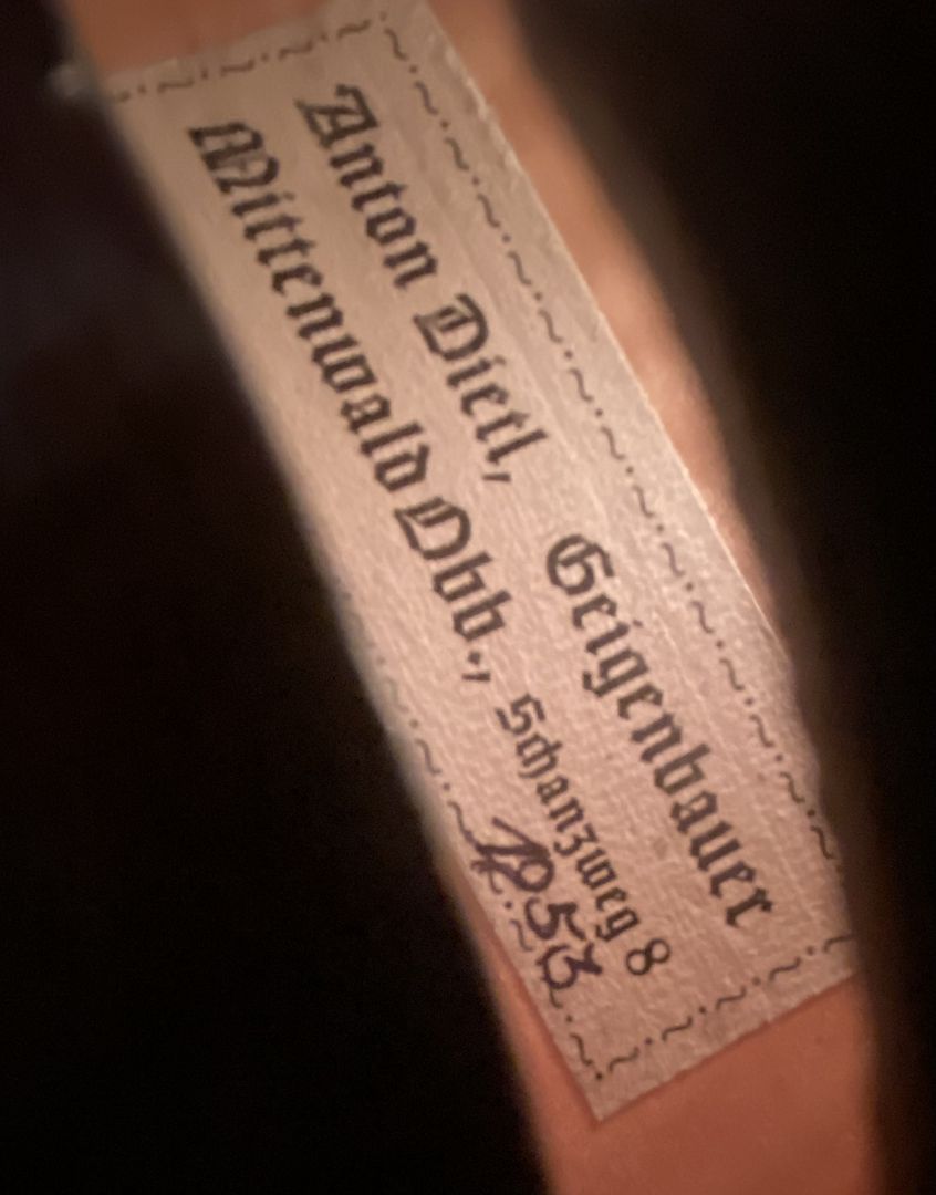 Dietl Anton - Mittenwald Annon 1953 - G-882